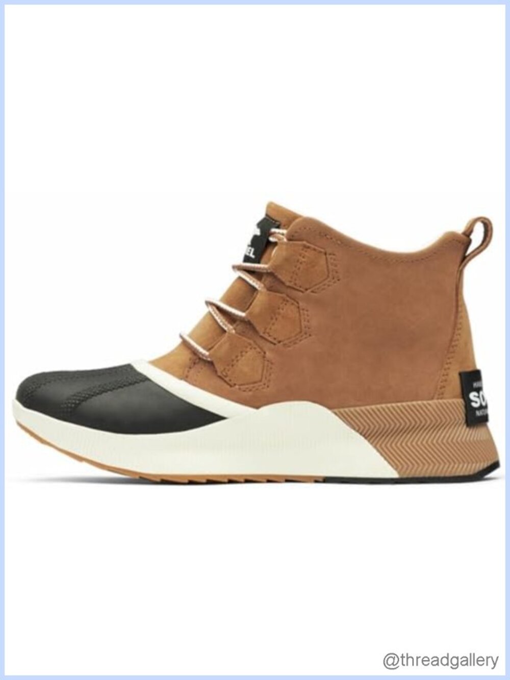 Waterproof Leather Ankle Snow Boot with Removable EVA Footbed